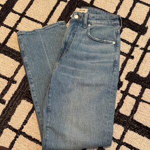 Madewell Curvy 90’s Straight Jeans Sz 26